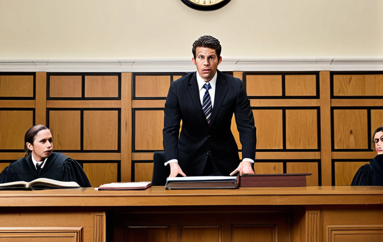 **

A dynamic courtroom scene showcasing a skilled criminal defense lawyer passionately delivering a closing argument to a jury. Emphasize the lawyer's confident body language and persuasive rhetoric. The jury should appear attentive and engaged.  Include subtle visual cues to suggest the importance of staying up-to-date with jurisprudence, such as legal books with highlighted passages or a laptop displaying recent legal rulings. Focus on conveying the power of *oratoria* and *ret&oacute;rica* in achieving a favorable outcome.

**