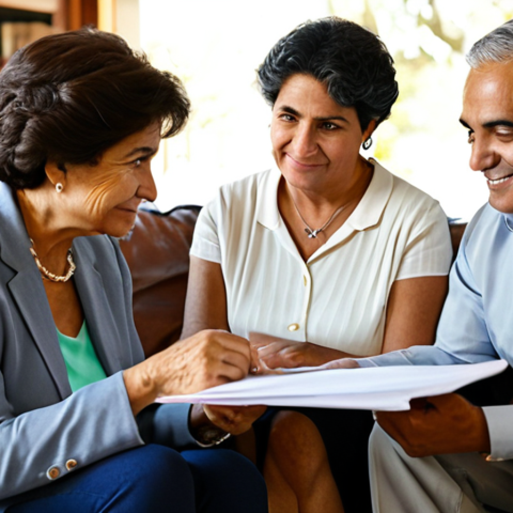 법무사 업무 중 고객 상담 사례 - Family Legal Planning**

"A multigenerational Hispanic family (abuela, parents, child) sitting comfo...