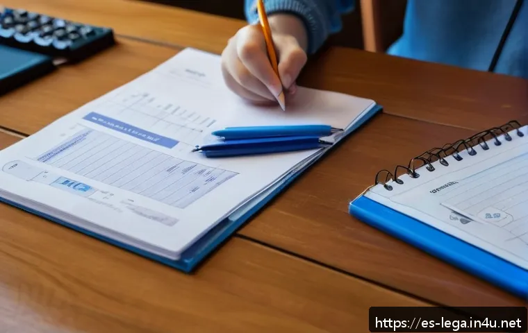 법무사 시험장 필수 준비물 - A detailed, realistic scene of a young adult Spanish student preparing for a legal exam at home the ...